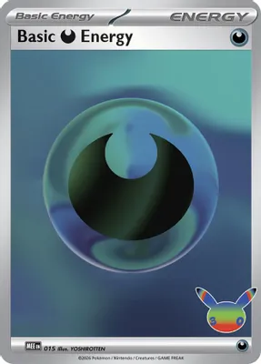 Basic Darkness Energy - 015 (30th Celebration) from MEE: Mega Evolution Energies
