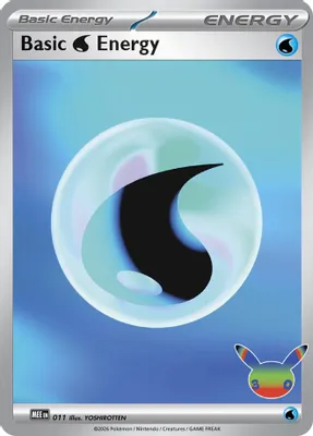 Basic Water Energy - 011 (30th Celebration) from MEE: Mega Evolution Energies