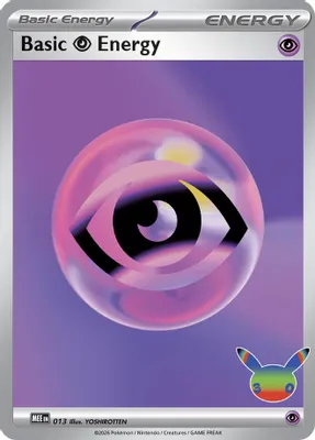 Basic Psychic Energy - 013 (30th Celebration) from MEE: Mega Evolution Energies
