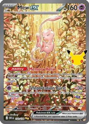 Mew ex - 152/128 from ME: 30th Celebration