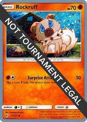 Rockruff - 2018 (Naohito Inoue) from World Championship Decks