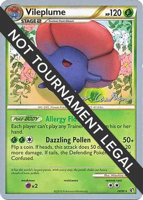 Vileplume - 2011 (Ross Cawthon) from World Championship Decks