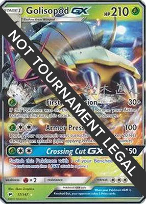 Golisopod GX - 2017 (Naoto Suzuki) from World Championship Decks