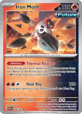 Iron Moth - 028/182 (Non-Holo) from Deck Exclusives
