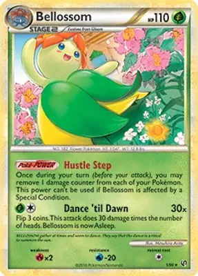Bellossom - 1/90 (HGSS Undaunted) from Deck Exclusives