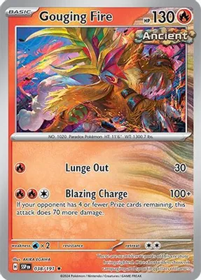Gouging Fire - 038/191 from Deck Exclusives