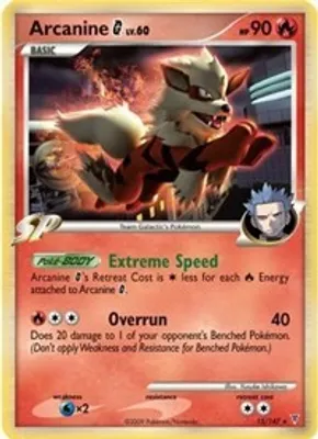 Arcanine G - 15/147 from Deck Exclusives