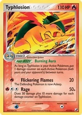 Typhlosion - 17/115 (EX Unseen Forces) from Deck Exclusives