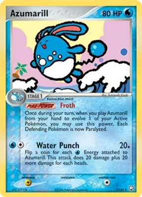 Azumarill - 1/109 (EX Team Rocket Returns) from Deck Exclusives