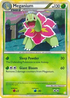 Meganium - 26/123 (Cosmos Holo) from Deck Exclusives