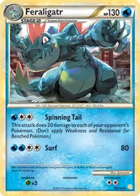 Feraligatr - 20/123 (Cosmos Holo) from Deck Exclusives