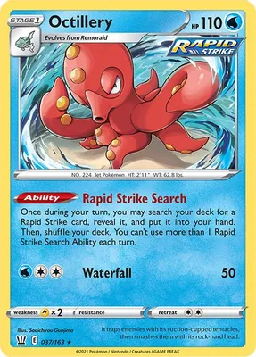 Octillery - 037/163 from Deck Exclusives