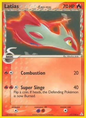Latias - 21/110 from Deck Exclusives