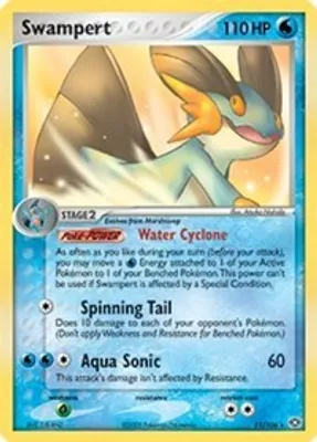 Swampert - 11/106 (EX Emerald) from Deck Exclusives