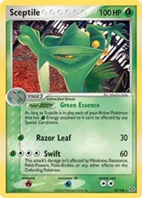 Sceptile - 10/106(EX Emerald) from Deck Exclusives