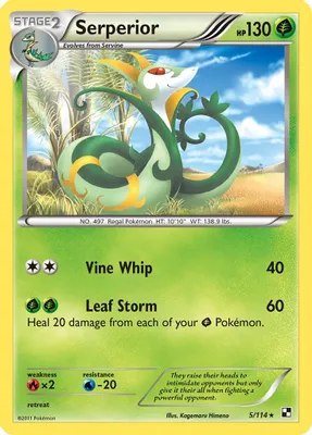 Serperior - 5/114 (Green Tornado Theme Deck Exclusive) from Deck Exclusives