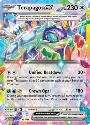 Terapagos ex - 092/131 from SV: Prismatic Evolutions