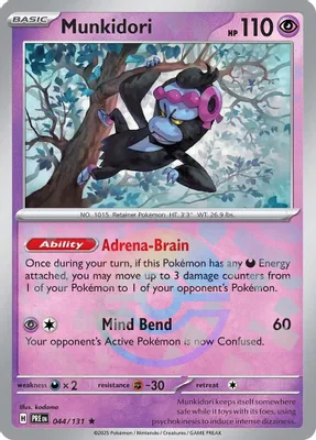 Munkidori (Poke Ball Pattern) from SV: Prismatic Evolutions