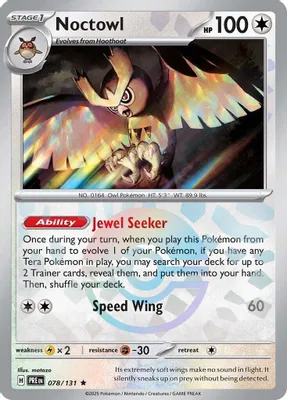 Noctowl (Poke Ball Pattern) from SV: Prismatic Evolutions
