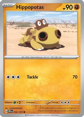 Hippopotas from SV: Prismatic Evolutions