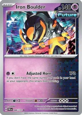 Iron Boulder from SV: Prismatic Evolutions