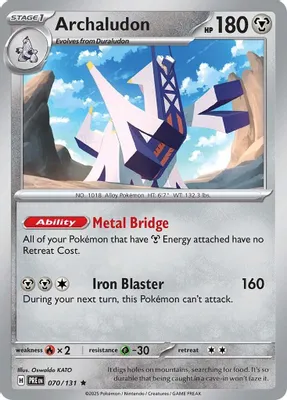 Archaludon from SV: Prismatic Evolutions
