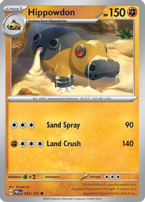 Hippowdon from SV: Prismatic Evolutions
