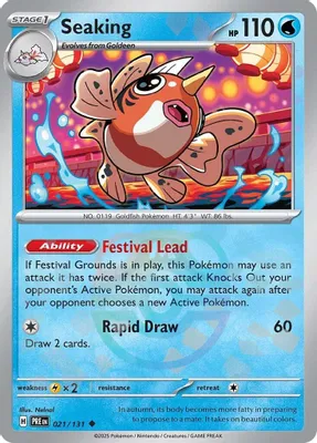 Seaking (Master Ball Pattern) from SV: Prismatic Evolutions