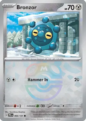 Bronzor (Master Ball Pattern) from SV: Prismatic Evolutions