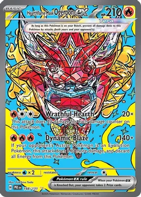 Hearthflame Mask Ogerpon ex - 148/131 from SV: Prismatic Evolutions