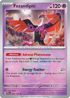 Fezandipiti (Master Ball Pattern) from SV: Prismatic Evolutions