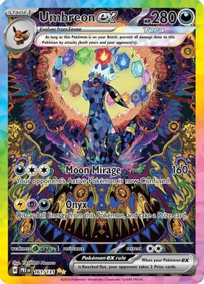 Umbreon ex - 161/131 from SV: Prismatic Evolutions