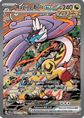 Raging Bolt ex from SV: Prismatic Evolutions