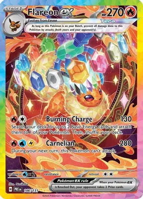 Flareon ex - 146/131 from SV: Prismatic Evolutions