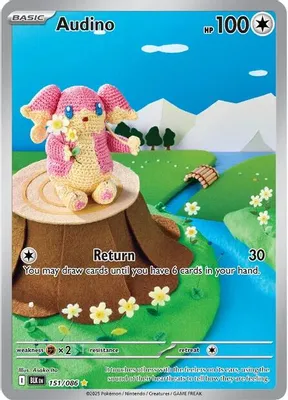 Audino - 151/086 from SV: Black Bolt