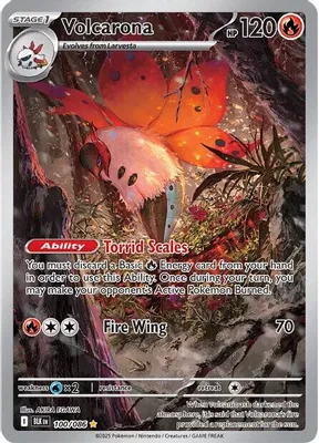 Volcarona - 100/086 from SV: Black Bolt