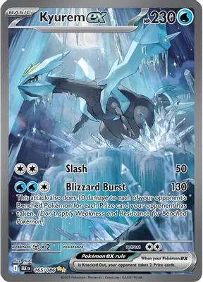 Kyurem ex - 165/086 from SV: Black Bolt