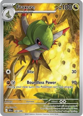 Fraxure - 146/086 from SV: Black Bolt