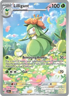 Lilligant - 092/086 from SV: Black Bolt