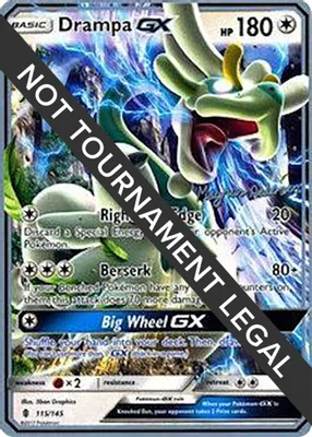 Drampa GX - 2018 (Magnus Pedersen) from World Championship Decks