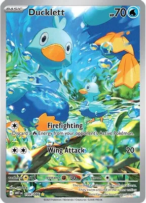 Ducklett - 109/086 from SV: White Flare