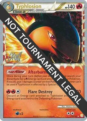 Typhlosion - 2011 (Christopher Kan) from World Championship Decks