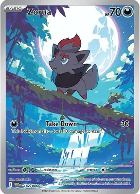 Zorua - 142/086 from SV: White Flare