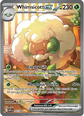 Whimsicott ex - 165/086 from SV: White Flare