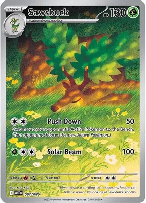 Sawsbuck - 092/086 from SV: White Flare