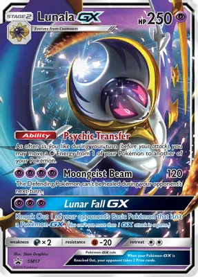 Lunala GX - SM17 from SM Promos