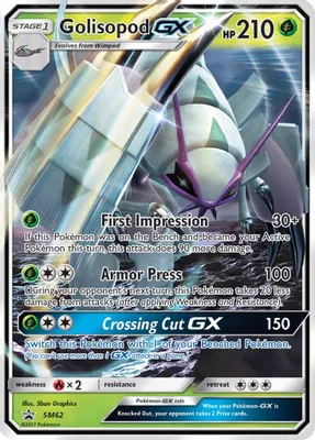 Golisopod GX - SM62 from SM Promos