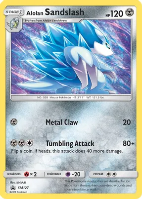 Alolan Sandslash - SM127 from SM Promos
