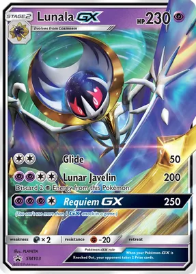 Lunala GX - SM103 from SM Promos