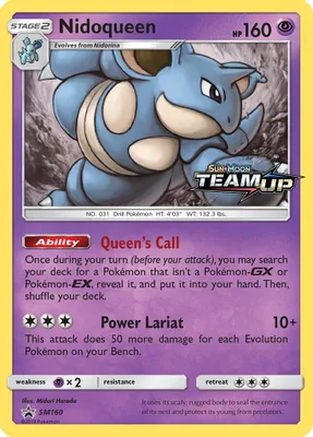 Nidoqueen - SM160 (Prerelease) from SM Promos